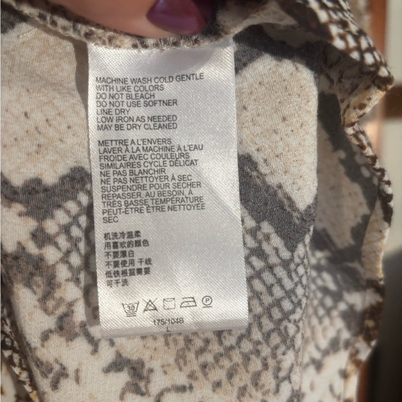 Maeve snake skin print dress - Picture 6 of 6